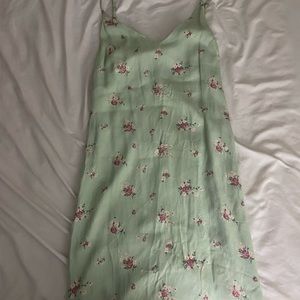 Reformation floral midi dress